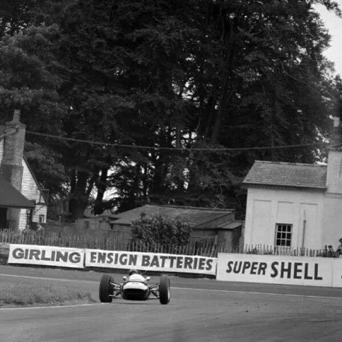 Gold Cup à Oulton Park avec la Lotus 25 Gold Cup à Oulton Park avec la Lotus 25